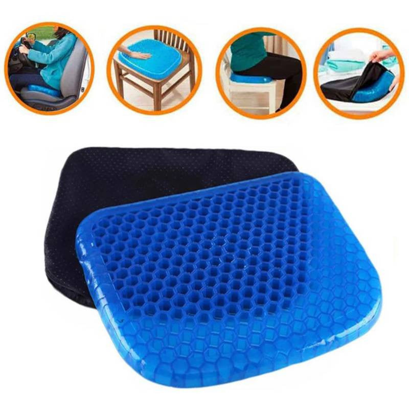 COJÍN EN GEL ERGOSEAT™️EL SECRETO PARA ELIMINAR EL DOLOR DE ESPALDA Y CADERAS + EBOOK GRATIS