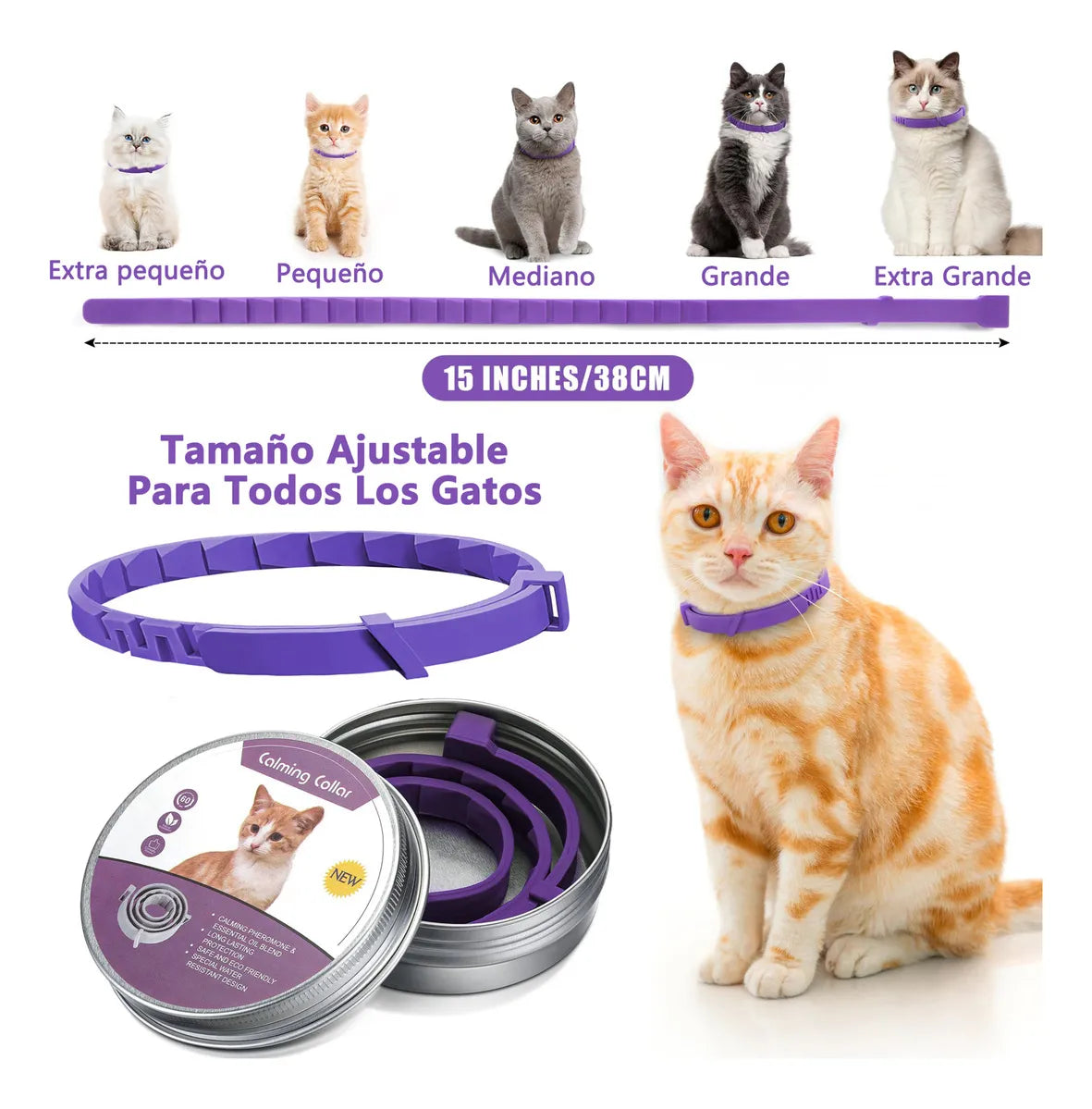 CATRELAX™ ELIMINA EL MAL COMPORTAMIENTO DE TUS GATOS EN DIAS + EBOOK DE REGALO🎁 + ENVIO GRATIS