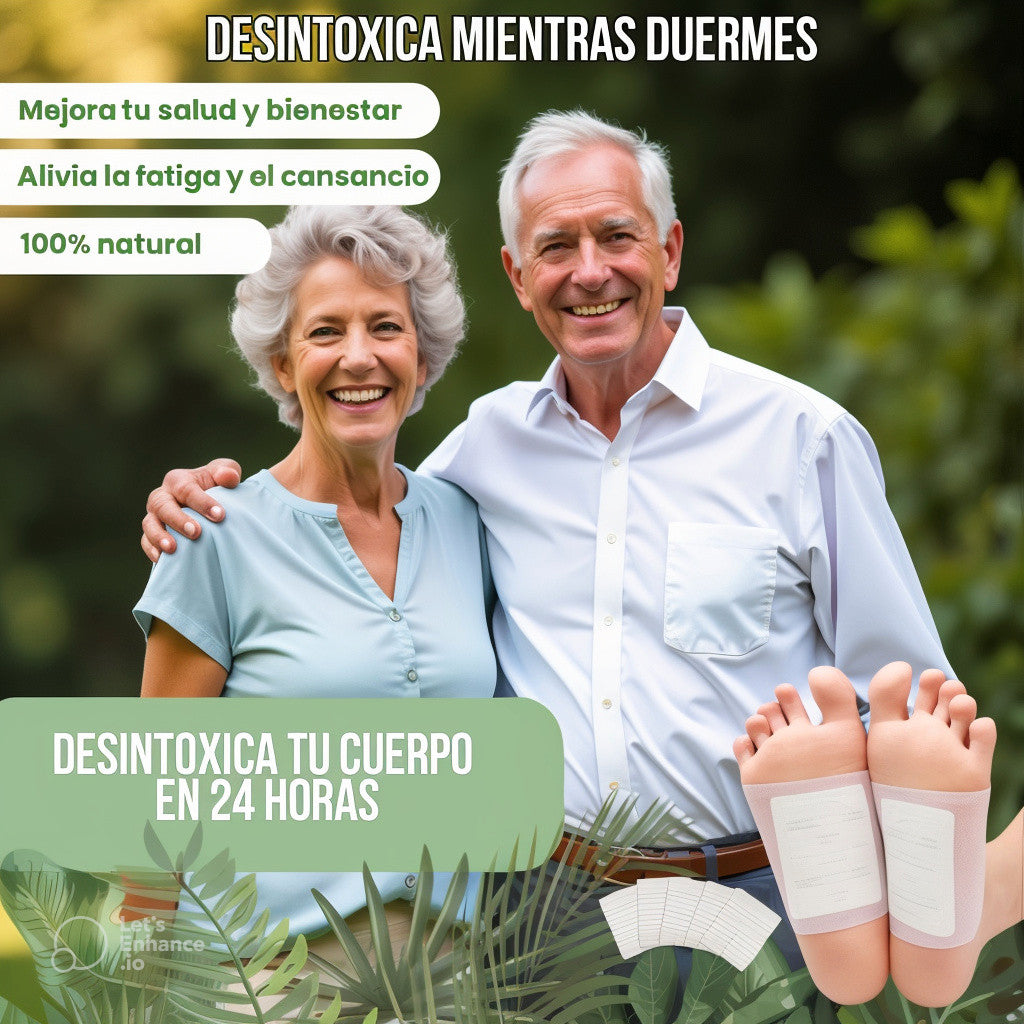 Parche desintoxicante detoxlife™️Desintoxica tu cuerpo y mejora tu salud