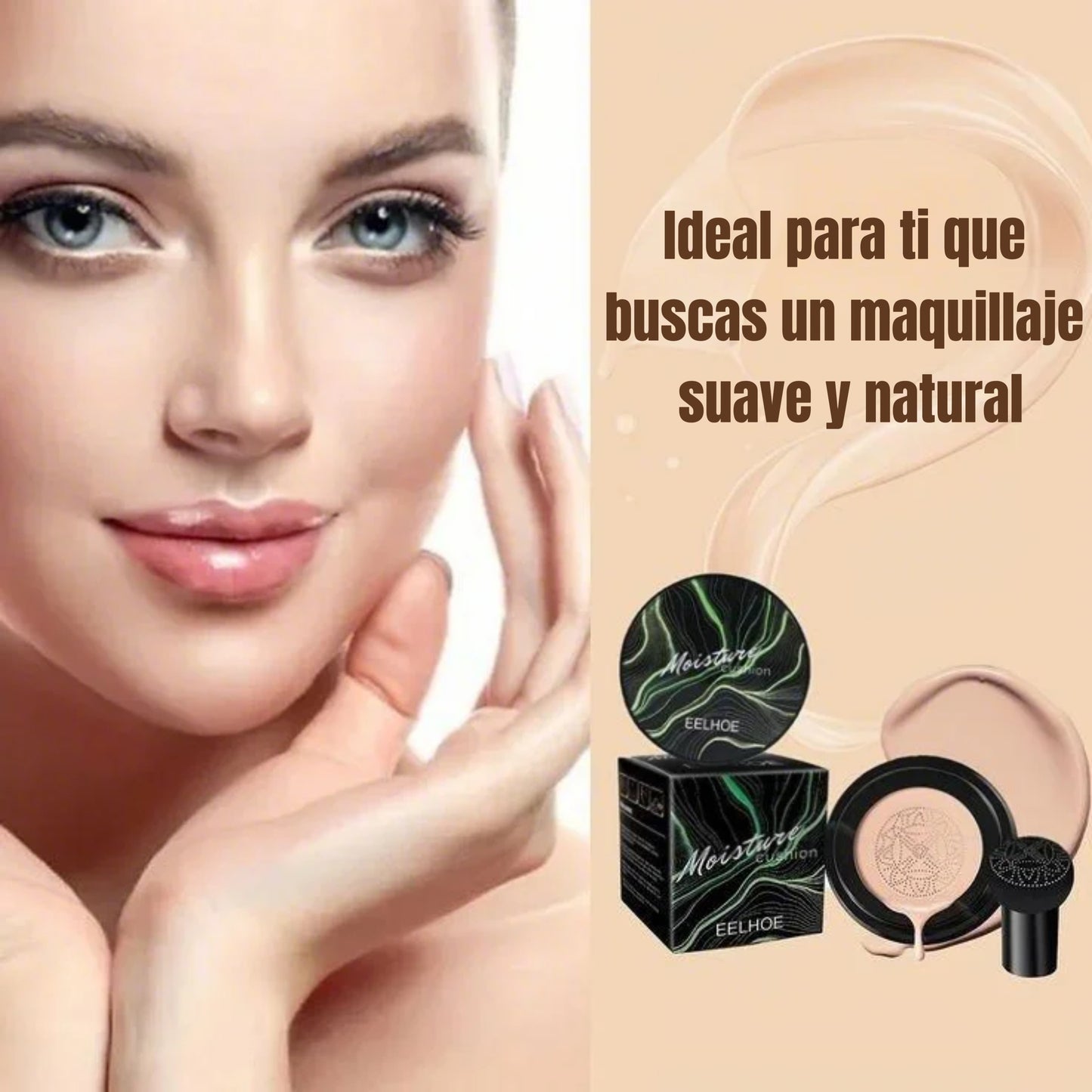 CUBRE IMPERFECCIONES EN SEGUNDOS - BASE LIQUIDA FACIAL + ENVIO GRATIS 🎁 + EBOOK DE REGALO