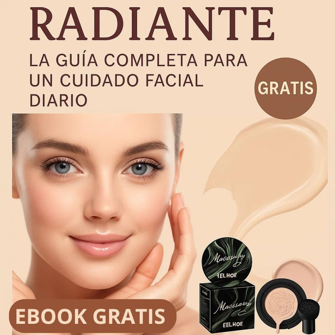 CUBRE IMPERFECCIONES EN SEGUNDOS - BASE LIQUIDA FACIAL + ENVIO GRATIS 🎁 + EBOOK DE REGALO