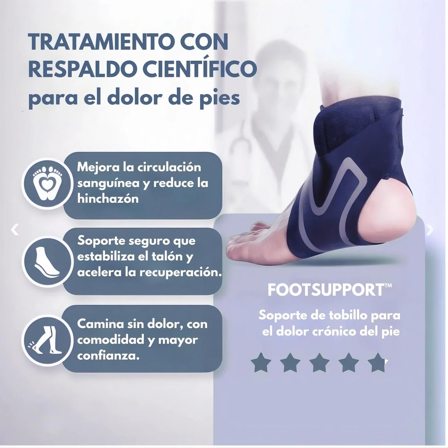 FOOTSUPPORT™ -DISMINUYE EL DOLOR Y LA FASCITIS PLANTAR EN MENOS DE 15 DÍAS + EBOOK DE REGALO 🎁 SOLO POR HOY PAGUE 1 Y LLEVA 2 + 50%OFF