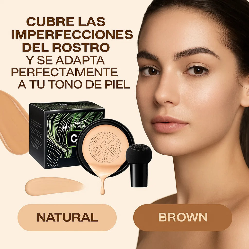 CUBRE IMPERFECCIONES EN SEGUNDOS - BASE LIQUIDA FACIAL + ENVIO GRATIS 🎁 + EBOOK DE REGALO