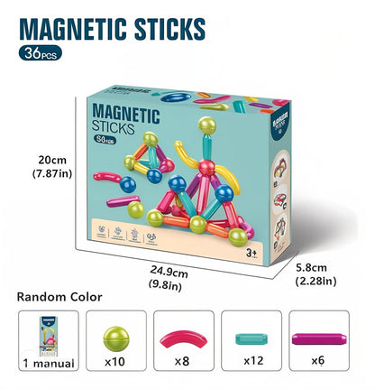 TUBOS MAGNETICOS NEUROMAG™️ PARA EL DESARROLLO TEMPRANO DE TU HIJO + EBOOK GRATIS SOLO POR HOY 🔥