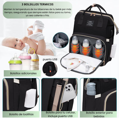 PAÑALERA TIPO CUNA MULTIUSOS + ENVÍO GRATIS