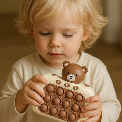 POP IT™️EL JUEGO QUE ESTIMULA LA ATENCIÓN Y EL ENFOQUE, PERMITIENDO EL DESARROLLO TEMPRANO DEL CEREBRO DE TU HIJO.