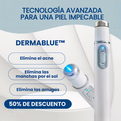 Lapíz laser facial DermaBlue™️elimina acne, manchas por el sol, y arrugas en la piel