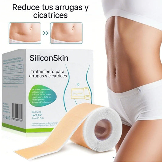 SILICONSKIN™️ELIMINA CICATRICES Y ARRUGAS + EBOOK DE REGALO 🎁 + ENVÍO GRATIS