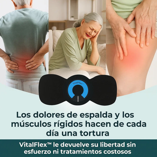 VITALFLEX™ – MASAJEADOR PARA EL ALIVIO INMEDIATO DEL DOLOR EN HOMBROS, ESPALDA, HERNIAS Y NERVIOS + ENVÍO GRATIS + EBOOK DE REGALO 🎁