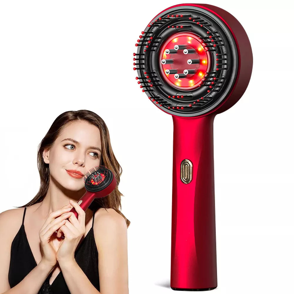 CEPILLO MASAJEADOR ELÉCTRICO 2 EN 1 HAIRLUXE™ + ENVÍO GRATIS + EBOOK DE REGALO🎁
