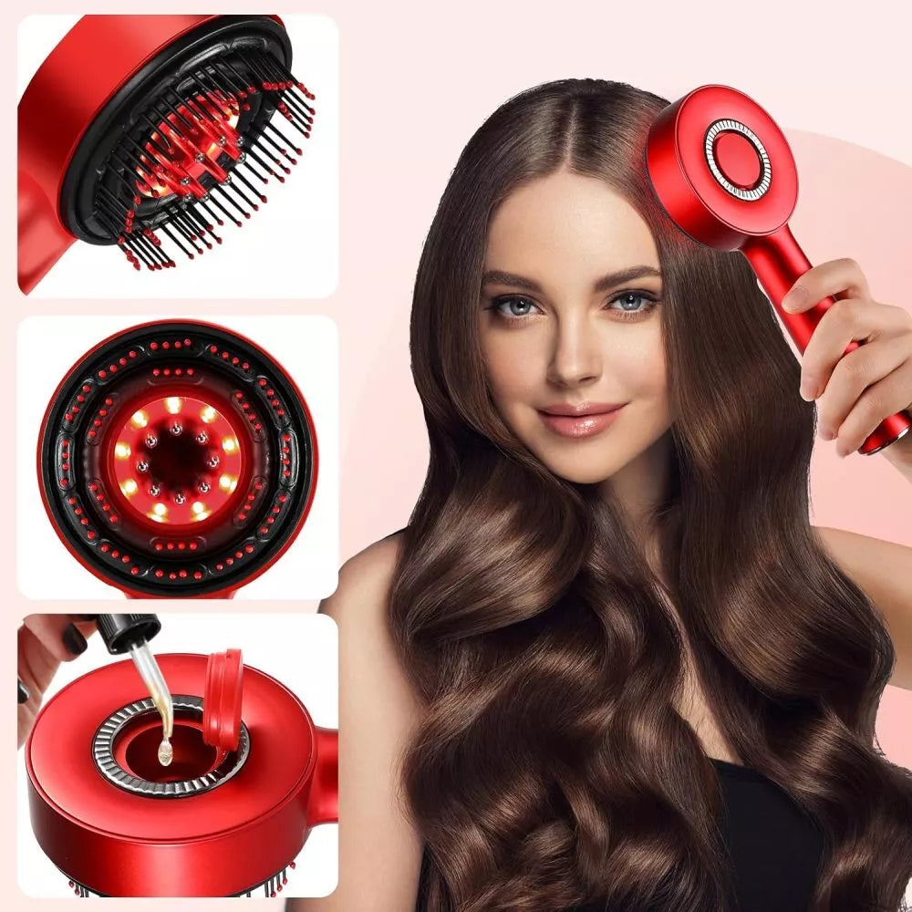 CEPILLO MASAJEADOR ELÉCTRICO 2 EN 1 HAIRLUXE™ + ENVÍO GRATIS + EBOOK DE REGALO🎁